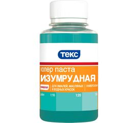 Универсальная паста колер Текс № 05 изумрудная 0,1 л 19049 