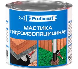 Гидроизоляционная мастика Profimast 2 л / 1,8 кг 4607952900639 