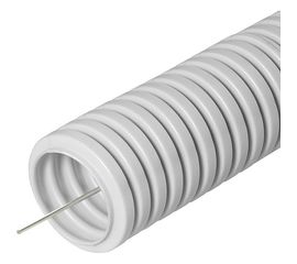 Гофрированная труба Промрукав ПВХ легкая 350 Н серая д20 10м PR.012032М10 