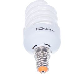 Энергосберегающая лампа TDM КОМПАКТ КЛЛ-FSТ2-13 Вт-4000 К–Е14, 41х95 мм, SQ0323-0180 