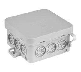 Монтажная коробка Bylectrica КМ-292 ОП серая IP54 размер 90х87х43, КМ-292 