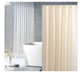 Штора для ванной Рыжий кот 180х180 см, бежевая 005746 