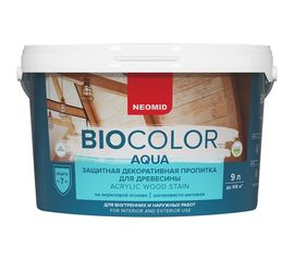 Пропитка Neomid BIO COLOR aqua NEW 2014 бесцветный /9л/ Н-AQUA-9/бесц 