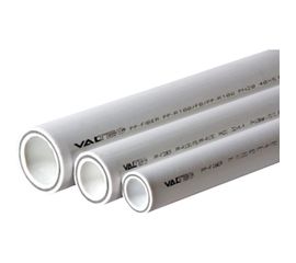 Труба PP-FIBER армированная стекловолокном, PN 25, 20мм, белый Valtec VTp.700.FB25.20 