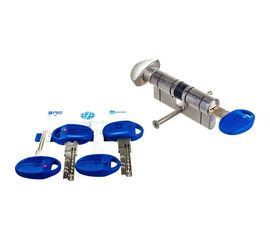 Цилиндровый механизм с вертушкой MOTTURA CP4F363601R 72мм/31+10+31 мат.никель 39455 