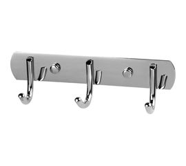 Вешалка Рыжий кот с 3-мя крючками нержавеющая сталь SSA-017-3 310788 