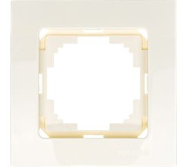 Рамка NILSON одноместная крем Touran naturel 24120091 