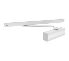 Дверной доводчик ARMADILLO DCS-85 со скользящей тягой, белый 38043 