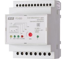 Трехуровневое реле контроля уровня жидкости F&F PZ-830 EA08.001.003 