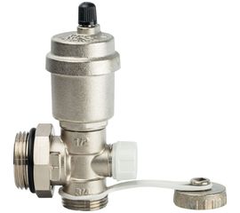 Регулируемый концевой фитинг с дренажным вентилем STOUT SMS-1000010001 RG008Q1TNRFJ82 