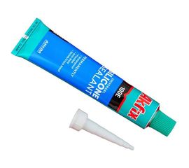 Универсальный силиконовый герметик Akfix 100E прозрачный, 50 мл SA111 