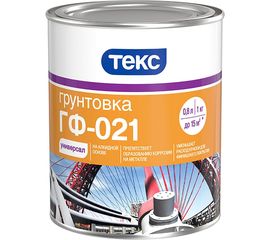 Грунт Текс универсал ГФ-021 красно-коричневый 1 кг 20011 