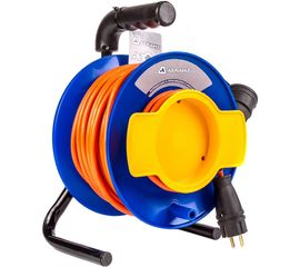 Удлинитель АТЛАНТ ПВС Атом 2х1,5 40м на садовой катушке 40279 