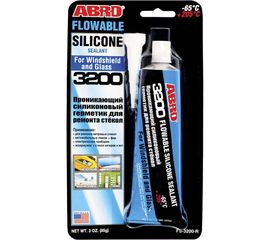 Силиконовый проникающий герметик для ремонта стекол ABRO INDUSTRIES INC Abro 85 г FS-3200 