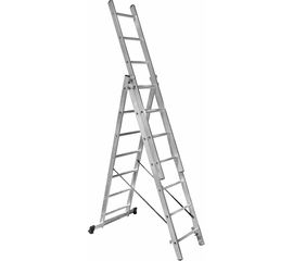 Трехсекционная лестница Gigant L-03 3х7 (Россия) 