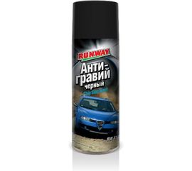 Антигравий черный RUNWAY 450 мл аэрозоль RW6101 