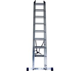 Трехсекционная универсальная алюминиевая лестница Алюмет Серия H3 5309 