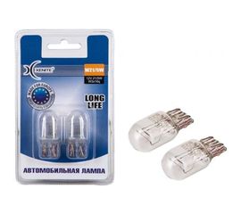 Автомобильная лампа XENITE W21, 5W W3x16q, LONG LIFE, 12V, 2 шт. 1007114 