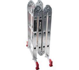 Лестница-трансформер с помостом Inforce 4x3 ЛП-Т-4-3-П 