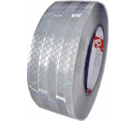 Светоотражающая лента ДАЛИ-авто призма высокой интенсивности 50мм*23м белая DA-01876 