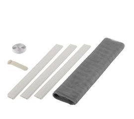 Противомоскитная сетка для двери с крепежной лентой и грузиками Stayer STAYER COMFORT ПЭТ, серая, 1.0x2.2 м 12501-10-22 