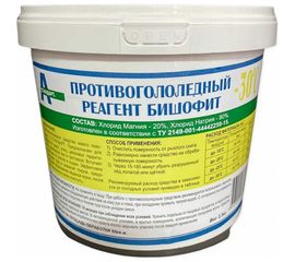 Противогололедный реагент А-Стандарт Бишофит -30 C ведро 3.5 кг 01-00004376 