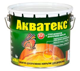 Защитно-декоративное текстурное покрытие Акватекс Полисандр 3 л 4 549 