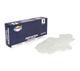 Виниловые неопудренные перчатки AVIORA р.S, 100 шт. 402-637 