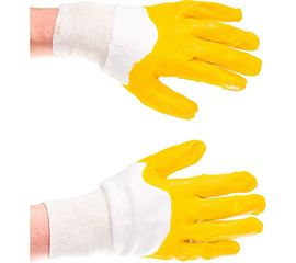 Трикотажные перчатки с нитриловым покрытием Gigant 12 пар GHG-09-1 