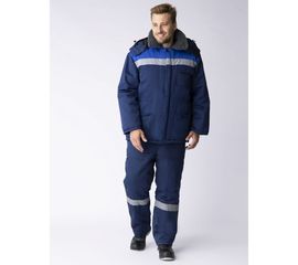 Зимний костюм Факел Труженик-Ультра темно-синий/васильковый, 56-58/182-188 87459112.012 