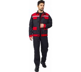 Костюм Факел Престиж темно-серый/красный, 56-58, 170-176 87474743.005 