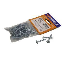 Саморез VIPкрепеж прессшайба острая 40 шт 20410 VIPL 