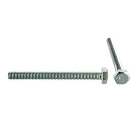 Болт с ШГ и полной резьбой ЕВРОПАРТНЕР DIN933 Zn 8х80 4шт. 2 0434 1 