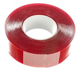 Акриловая двухсторонняя клейкая лента Bull 25мм х 5м прозрачный BAT2505 