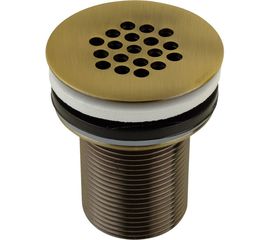 Слив для раковины Veragio SBORTIS 1 1/4, с решеткой без перелива, бронза VR.SBR-8001.BR 