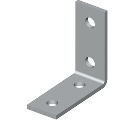 Угловая пластина УМС 90° 4 отв. PU-4 