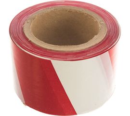 Оградительная лента Сталер бело-красная, 150п.м.х75мм. Упак. 5 шт. 7370SK 