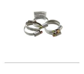 Червячный хомут РОССНА 30х45 мм 1 3/4"" нержавеющая сталь, винт, 5 шт. Р860717 DIY 