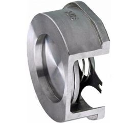 Обратный клапан Zetkama нержавеющая пружина, Ду 125, Ру 40 275I125E51 019-0636 