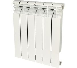 Биметаллический радиатор ROMMER Profi BM 500 BI500-80-80-150 6 секций RAL9016 82488 