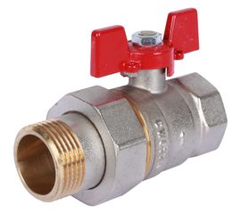 Шаровой кран с американкой ROMMER 1"", ВН/НР, RBV-0005-0510225, RG008UB5BKFAD4 