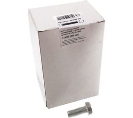 Болт с шестигранной головкой Крепежная техника полная резьба, DIN 933 558,, 12х30 60 шт. 493492 БК 