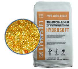 Ионообменная смола катионит Ecvols HydroSoft 5 л 00.0007815 