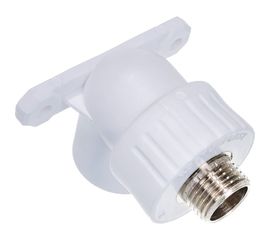 Угольник с креплением RTP PN25 комбинированный, наружная резьба D25х1/2 мм 15109 