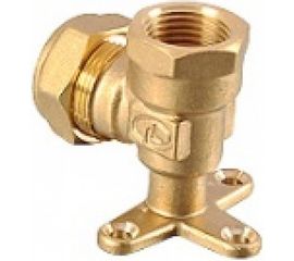 Угольник с креплением Lavita труба-вн. резьба E/S W 20х3/4 