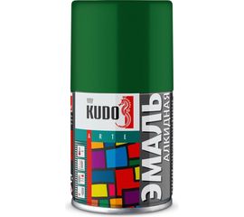 Универсальная эмаль KUDO зеленая RAL 6029 аэрозоль 140 мл KU-10081.2 11606168 