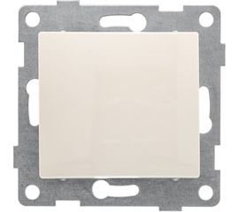 Выключатель GUSI ELECTRIC Bravo 1 клавиша, СУ, 10А, 250В, бежевый С10В1-003 