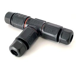 Водостойкий 3-полюсный разъем TTAF Elektronik, 250V 20A IP68 WPT-0303M20 