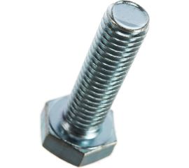 Болт Tech-Krep DIN933 с шестигранной головкой, оцинкованный М10х35 6шт - пакет 102977 