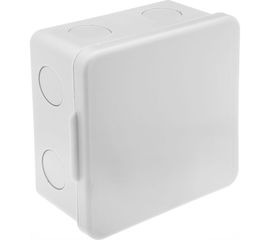 Распределительная коробка GUSI ELECTRIC 100х100х55 без отверстий 3 муфты, IP54, ОП, серый С3В100 Евро 